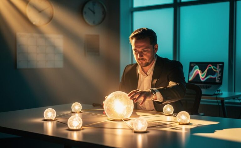 Illustration of Personal Day Number insights and Universal Day 1 momentum for January 8, 2026