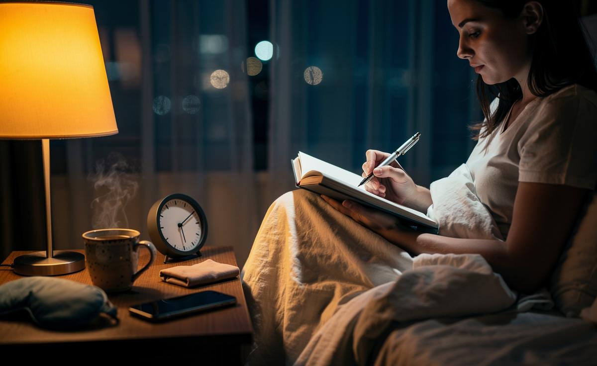How reflective journaling before bed enhances sleep quality surprisingly
