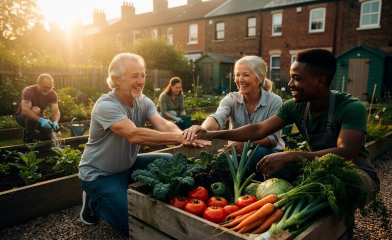 Illustration of how volunteering in your community enriches your mental health intensely