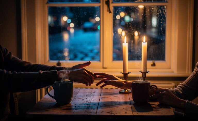 Illustration of the numerology love forecast for January 9, 2026, featuring Master Number 11/2, heart-led intuition, and symbols of partnership