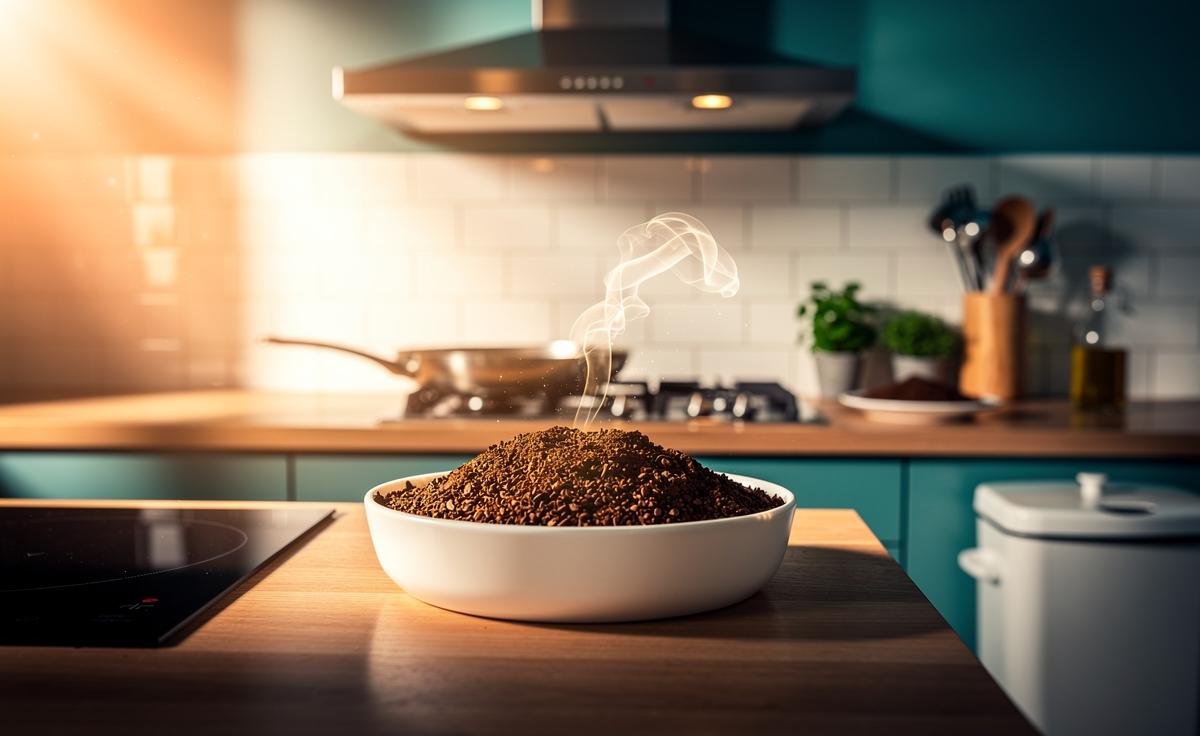 The Coffee Grounds Method That Banishes Lingering Kitchen Odors: How Natural Absorption Works