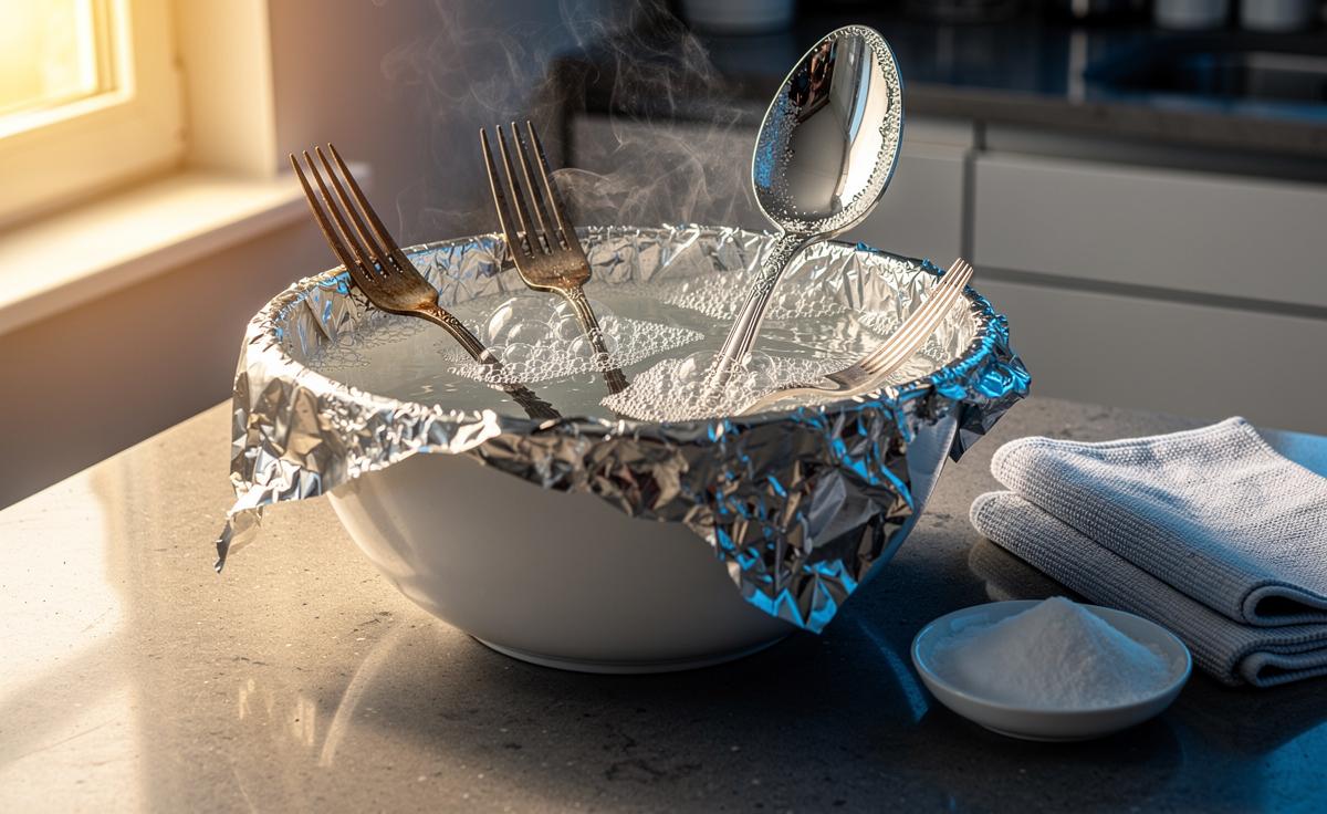 The Foil Hack That Brightens Silverware Effortlessly: How Electrolysis Restores Shine