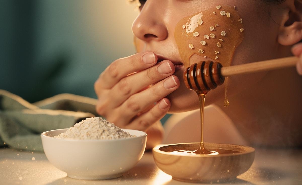 The Honey and Oatmeal Mask That Soothes and Repairs Skin in Minutes: How Natural Enzymes Heal