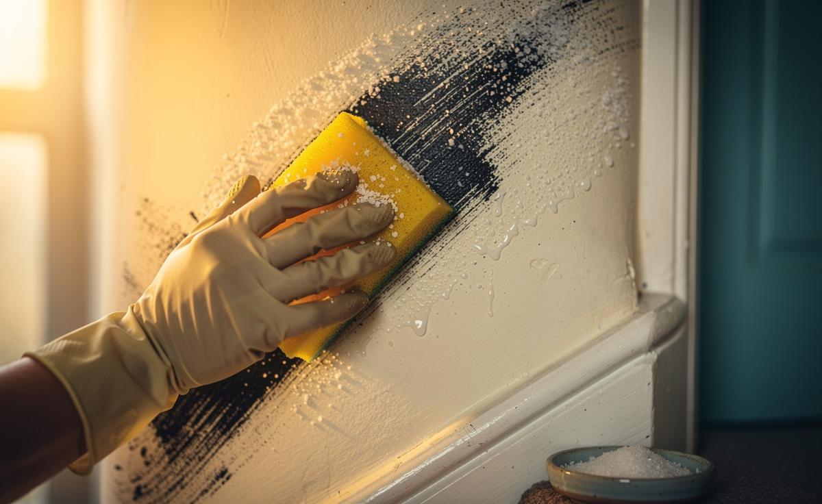 The Salt Scrub Solution That Erases Stubborn Wall Marks: How Abrasion Gently Buffs Away Stains